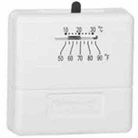 Honeywell 1 Heat Stage Thermostat With Wr Terminals T812A1010 