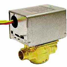 240V 1/2" Sweat Connection Line Voltage Motorized Zone Valves W/ 35 Cv Capacity 