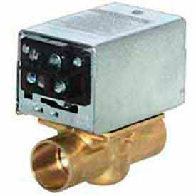 24V Sweat Connection Low Voltage Motorized Zone Valves W/ 8 Cv Capacity 