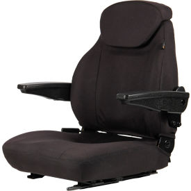 Concentric™ 440 Series Premium High-Back Seat with Arm Rests Cordura® Fabric Black