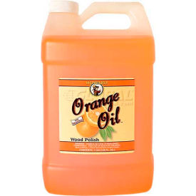 Howard Products, Inc OR0128 Howard Orange Oil Wood Polish - Pour 1 Gallon Jug 4/Case image.