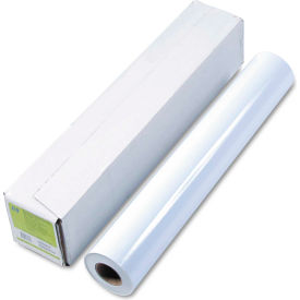 HP Designjet Inkjet Large Format Paper Q1426B 24"" x 100' High Gloss White 1 Roll
