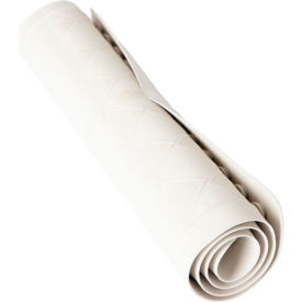 Hospitality 1 Source Standard Rubber Bath Mat 14" x 22" White 