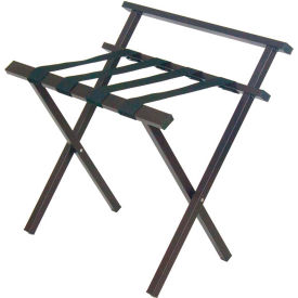 Hospitality 1 Source, Llc LRBRPCBR Brown Metro Luggage Rack With Back image.