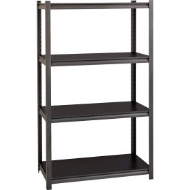 Iron Horse 4 Shelf Standard Duty Boltless Shelving Starter 36"W x 18"D x 60"H Laminate Deck