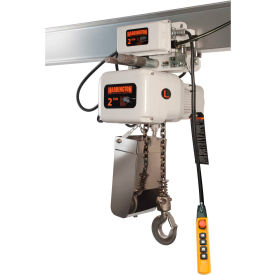 Harrington Hoists & Cranes NER005L-FG-10-208V Harrington NER005L-FG-10 NER Food Grade Hoist 1/2 Ton Capacity, 208V image.