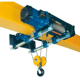 Harrington Hoists & Cranes RH08U33D3G4W-A-460V RH-Advantage Wire Rope Hoist, Dual Speed Hoist and Trolley, 7-1/2 Ton, 33 Lift, 460V image.