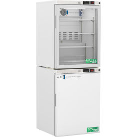American Biotech ABT-HC-RFC1030G ABS Laboratory Glass Door 5.2 Cu. Ft. Refrigerator/Solid Door 4 Cu. Ft. Freezer (-30) image.