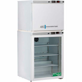 American Biotech ABT-HC-RFC7 American Biotech Supply Premier Refrigerator & Freezer Combination, 6.9 Cu. Ft., Solid/Glass image.
