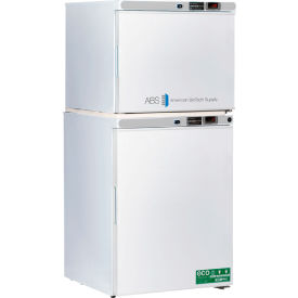 American Biotech ABT-HC-RFC7S ABS Laboratory 4.6 cu.ft Solid Door Refrigerator/ 1.7 Cu. Ft. Solid Door Freezer image.