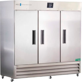 American Biotech ABT-HC-SSP-72 American Biotech Supply Premier Laboratory Refrigerator, 72 Cu. Ft., Stainless Steel Solid Door image.