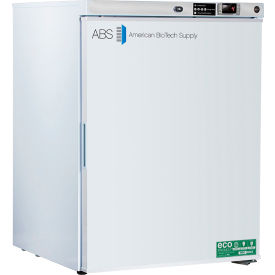 American Biotech ABT-HC-UCFS-0504 American Biotech Supply Premier Freestanding Undercounter Refrigerator, 5.2 Cu. Ft., Solid Door image.