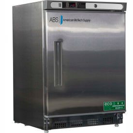American Biotech Supply Premier Built-In Undercounter Refrigerator, 4.5 Cu. Ft., Stainless Steel