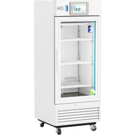 American Biotech Supply Touchscreen Laboratory Refrigerator 12 Cu. Ft. Capacity Glass Door 