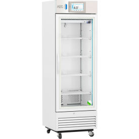 American Biotech Supply Touchscreen Laboratory Refrigerator 16 Cu. Ft. Capacity Glass Door 