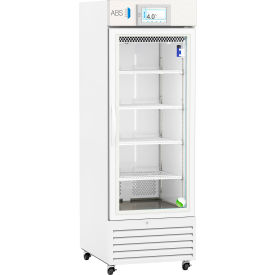 American Biotech Supply Touchscreen Laboratory Refrigerator 23 Cu. Ft. Capacity Glass Door 