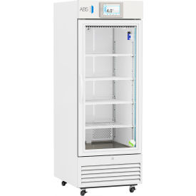 American Biotech Supply Touchscreen Laboratory Refrigerator 26 Cu. Ft. Capacity Glass Door 