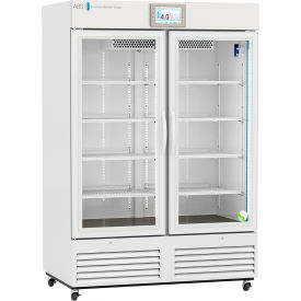 American Biotech Supply Touchscreen Laboratory Refrigerator 49 Cu. Ft. Capacity Glass Door 