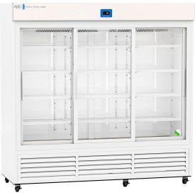 American Biotech Supply Premier Laboratory Refrigerator 69 Cu. Ft. Capacity Glass Door 