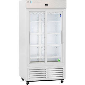 American Biotech Supply Standard Laboratory Refrigerator 33 Cu. Ft. Capacity Glass Door 