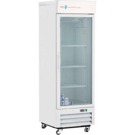American Biotech CRT-ABT-HC-S16G ABS Upright Controlled Room Temperature Cabinet, 16 Cu.Ft., Glass Door image.