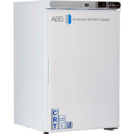 American Biotech CRT-ABT-HC-UCFS-0204 ABS Freestanding Undercounter Controlled Room Temperature Cabinet, 2.5 Cu.Ft., Solid Door image.