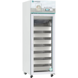 American Biotech NSBR231WSGCR-0 Corepoint™ Scientific Blood Bank Refrigerator w/ Chart Recorder, 23 Cu.Ft. Cap., Glass Door image.