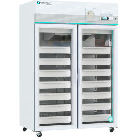 American Biotech NSBR492WSGCR-0 Corepoint™ Scientific Blood Bank Refrigerator w/ Chart Recorder, 49 Cu.Ft. Cap., Glass Door image.