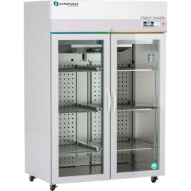 American Biotech NSRI492WSG-0H CorePoint Scientific Humidity and Temperature Stability Chamber, Double Glass Door, 49 Cu. Ft. image.