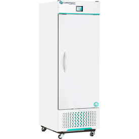 American Biotech NSWDR231WWS-0 CorePoint Scientific White Diamond Laboratory & Medical Refrigerator, 23 Cu. Ft., Solid Door image.
