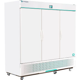 American Biotech NSWDR723WWS-0 CorePoint Scientific White Diamond Laboratory & Medical Refrigerator, 72 Cu. Ft., Solid Door image.