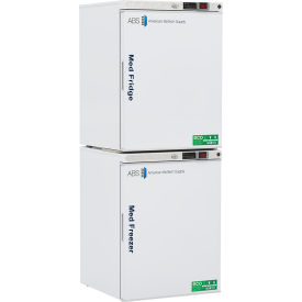American Biotech PH-ABT-HC-RFC1020 ABS Pharmacy Solid Door 5.2 Cu. Ft. Refrigerator/Solid Door 4 Cu. Ft. Freezer (-20) image.