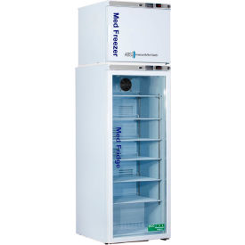 American Biotech PH-ABT-HC-RFC12G ABS Premier Pharmacy/Vaccine Refrigerator & Freezer Combination, 12 Cu.Ft., 1 Glass & 1 Solid Door image.