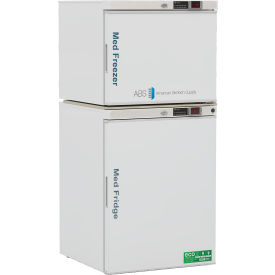 American Biotech PH-ABT-HC-RFC7S ABS Pharmacy 4.6 Cu. Ft. Solid Door Refrigerator/ 1.7 Cu. Ft. Solid Door Freezer image.