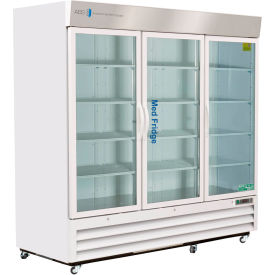 American Biotech PH-ABT-HC-S72G ABS Standard Pharmacy/Vaccine Glass Door Refrigerator, 72 Cu. Ft. image.