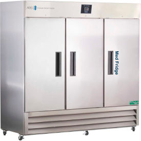 American Biotech PH-ABT-HC-SSP-72 American Biotech Supply Premier Pharmacy Refrigerator, 72 Cu. Ft., Stainless Steel, Solid Door image.