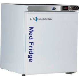 American Biotech PH-ABT-HC-UCFS-0104 ABS Premier Pharmacy/Vaccine Countertop Refrigerator, 1.0 Cu.Ft., Freestanding, Solid Door image.