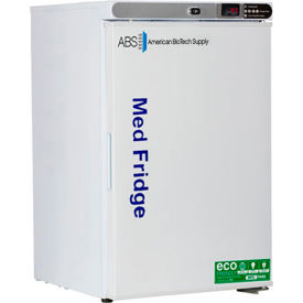 American Biotech PH-ABT-HC-UCFS-0204 ABS Premier Pharmacy/Vaccine Undercounter Refrigerator, 2.5 Cu. Ft., Freestanding, Solid Door image.