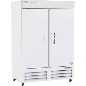 American Bio Tech Supply Standard Upright Pharmacy Refrigerator, 49 Cu. Ft. Capacity, Solid Door
