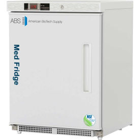 ABS Undercounter Vaccine Refrigerator 4.6 CuFt Left Hinged ADA Compliant NSF Certified 