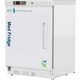ABS Undercounter Vaccine Refrigerator 4.6 CuFt Left Hinged NSF Certified 