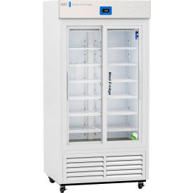 American Biotech Supply Premier Pharmacy Refrigerator 33 Cu. Ft. Capacity Sliding Glass Door 