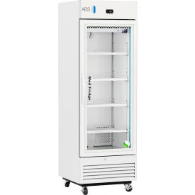 American Biotech Supply Standard Pharmacy Refrigerator 16 Cu. Ft. Capacity Swing Glass Door 