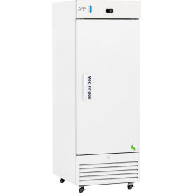 American Biotech Supply Standard Pharmacy Refrigerator 26 Cu. Ft. Capacity Swing Solid Door 
