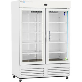 American Biotech Supply Standard Pharmacy Refrigerator 49 Cu. Ft. Capacity Swing Glass Door 
