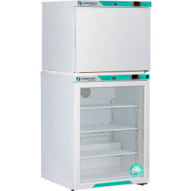 American Biotech PRF072WWG-0A CorePoint Scientific White Diamond Refrigerator & Freezer Combo with Auto Defrost Freezer, 7 Cu.Ft. image.