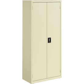 Storage Cabinet, 22 - 24 Gauge, 30"W x 15"D x 66"H, Putty view 2