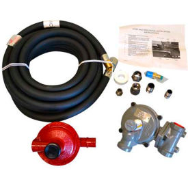 Heat Wagon Inc INSTKIT Heat Wagon Heater Installation Kit, Gray image.