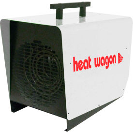 Heat Wagon Inc P600 Heat Wagon Electric Heater W/ Thermostat, 250 CFM, 240V, Single Phase, 6000 Watt image.