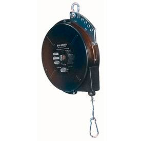 Hubbell - Gleason Reel BG-10-L Gleason Reel Ratchet Locking Tool Balancer, 8-3/4"W x 3"D, 12 Lb Capacity, Black image.
